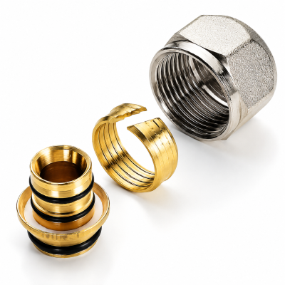 Gross Light 16х2.0 х 3/4" - Гайка (євроконус) Light для колектора 16*2,0 х 3/4 DN 20, Гросс