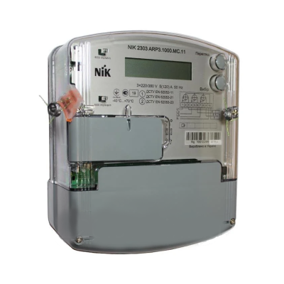 NIK 2303 ARP3.1002.MC.11 - Счетчик электроэнергии ( Электросчетчик) трехфазный актив - реактив, ООО "НИК"