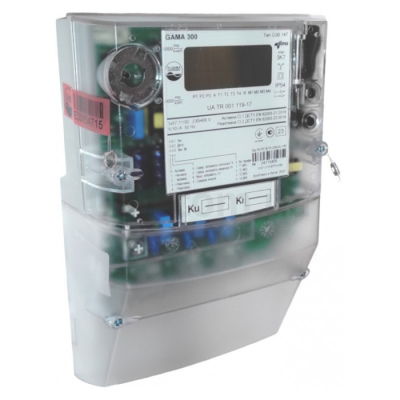 GAMA 300 G3B 147.240. F47.B2.P4. C311.A3.L1  - Электросчетчик (счетчик электроэнергии) трехфазный многотарифный, Elgama-Elektronika